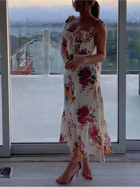 formal & gown a line dresses for women A-line Blue Lace Long Prom Dresses With Split Beaded Modest Formal Dre main image 0